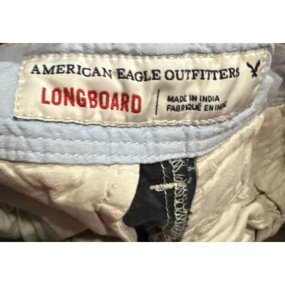 Mens American Eagle‎ Outfitters Longboard Shorts, Plaid, Below Knee, SZ 26 Multi